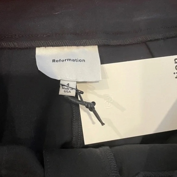 NWT Reformation Teddy Dress Pants - Picture 4 of 4